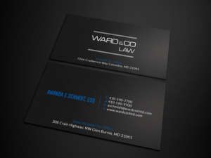 Diseño de Papelería por Tripti Ranjan Gain para Ward & Co Law | Diseño: #24963354