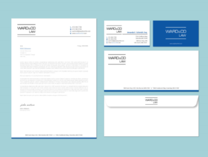 Design de Papeterie par Imagine design000 pour Ward & Co Law | Design #24963969