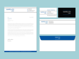 Stationery Design by Imagine design000 for Ward & Co Law | Design: #24963971