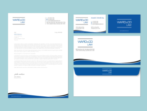 Stationery Design by Imagine design000 for Ward & Co Law | Design: #24963986