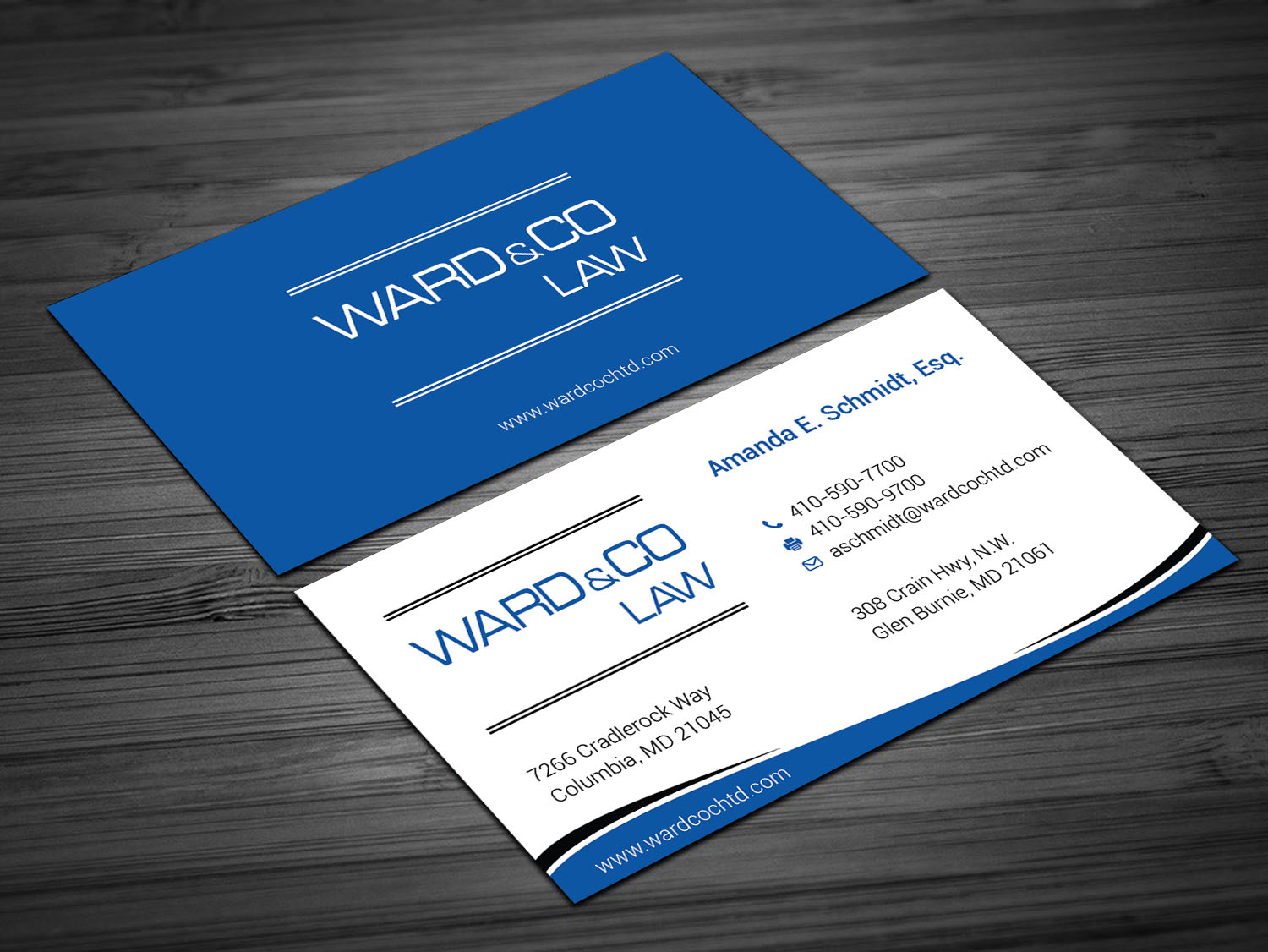 Stationery Design by Imagine design000 for Ward & Co Law | Design #24964045