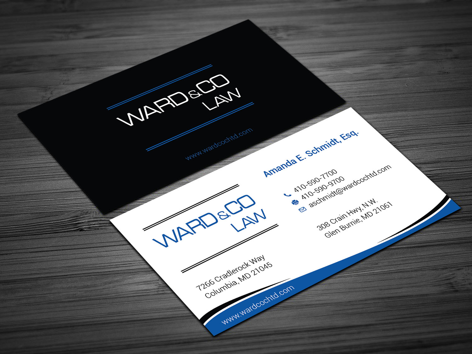 Stationery Design by Imagine design000 for Ward & Co Law | Design #24964051