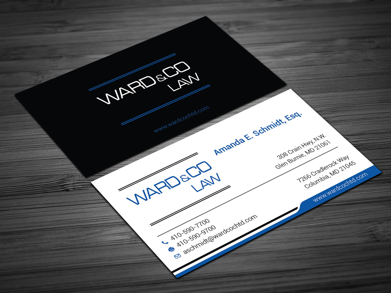 Stationery Design by Imagine design000 for Ward & Co Law | Design #24964052