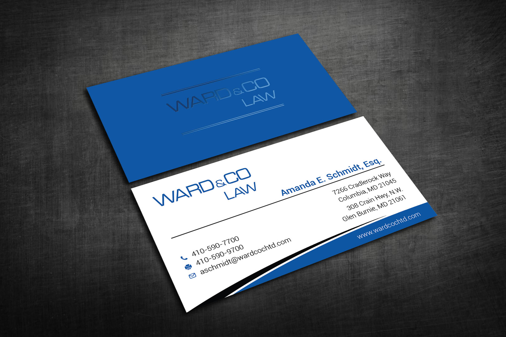 Stationery Design by Imagine design000 for Ward & Co Law | Design #24967893