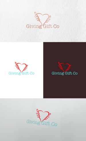Giving Gift Co | Logo Design by GLDesigns
