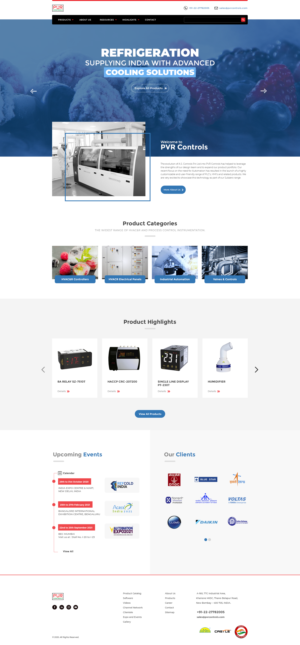 Web Design by POP! for PVR Controls | Design #24964373