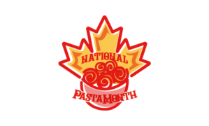 National Pasta Month | Logo Design by trufya