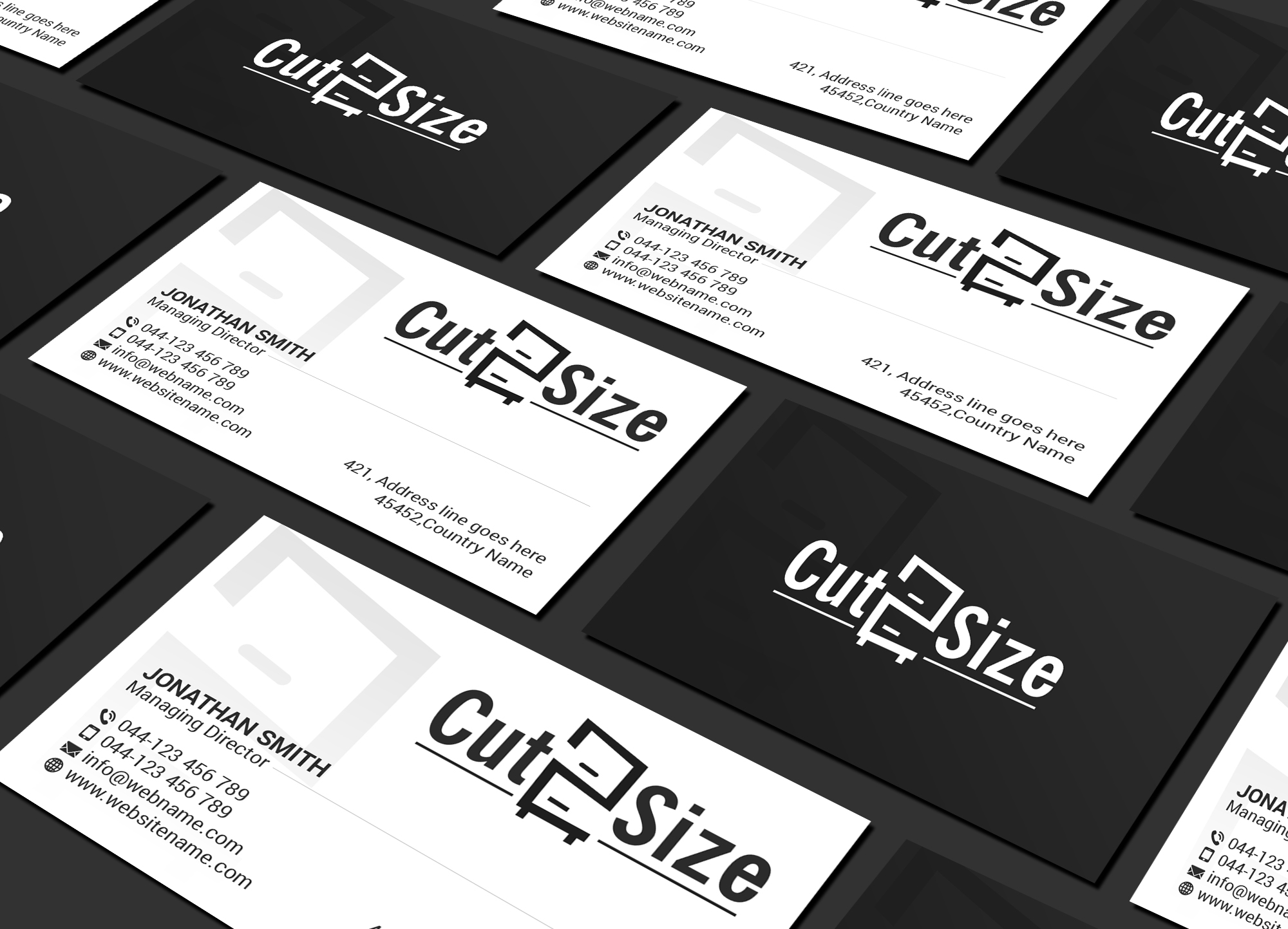 Business Card Design by Creations Box 2015 for DreamSpace Interiors Corp. | Design #24964500