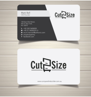 Diseño de Tarjeta de Presentación por zumur 2 para DreamSpace Interiors Corp. | Diseño: #24958394