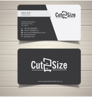 Diseño de Tarjeta de Presentación por zumur 2 para DreamSpace Interiors Corp. | Diseño: #24958399