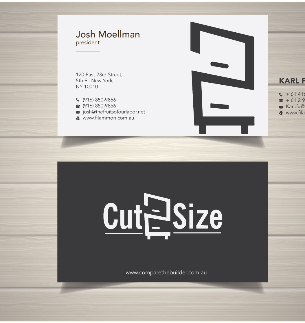 Diseño de Tarjeta de Presentación por zumur 2 para DreamSpace Interiors Corp. | Diseño #24958440