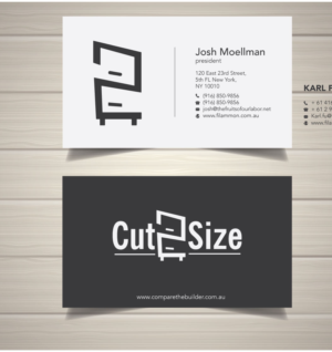 Diseño de Tarjeta de Presentación por zumur 2 para DreamSpace Interiors Corp. | Diseño: #24958446