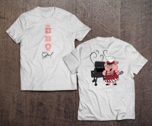 T-Shirt-Design von FigliaPerduta für GirlsBBQ | Design: #24968124