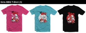 Girls BBQ | T-shirt Design by Tomi Ax