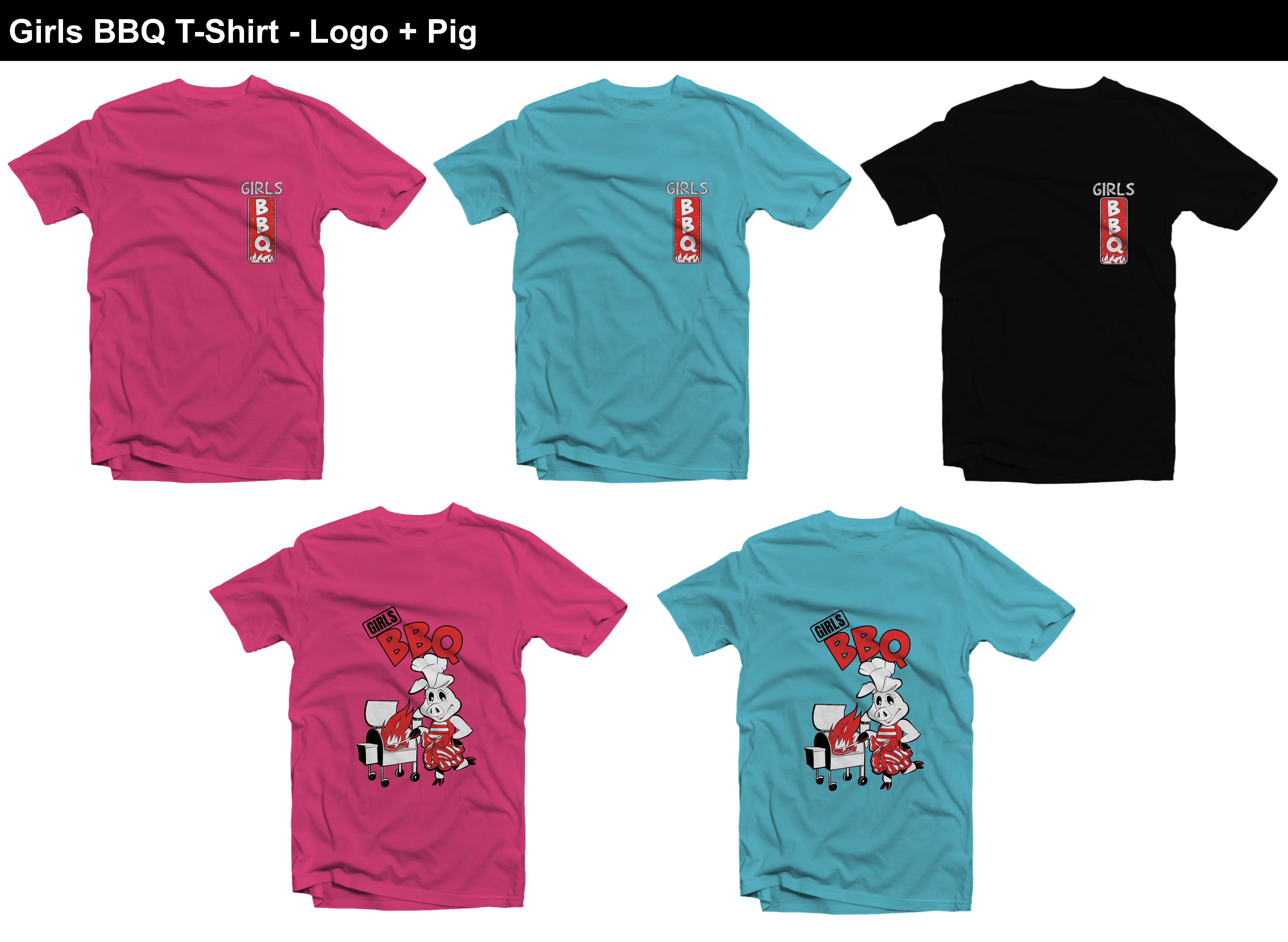 Design de T-shirt par Tomi Ax pour GirlsBBQ | Design #24973599