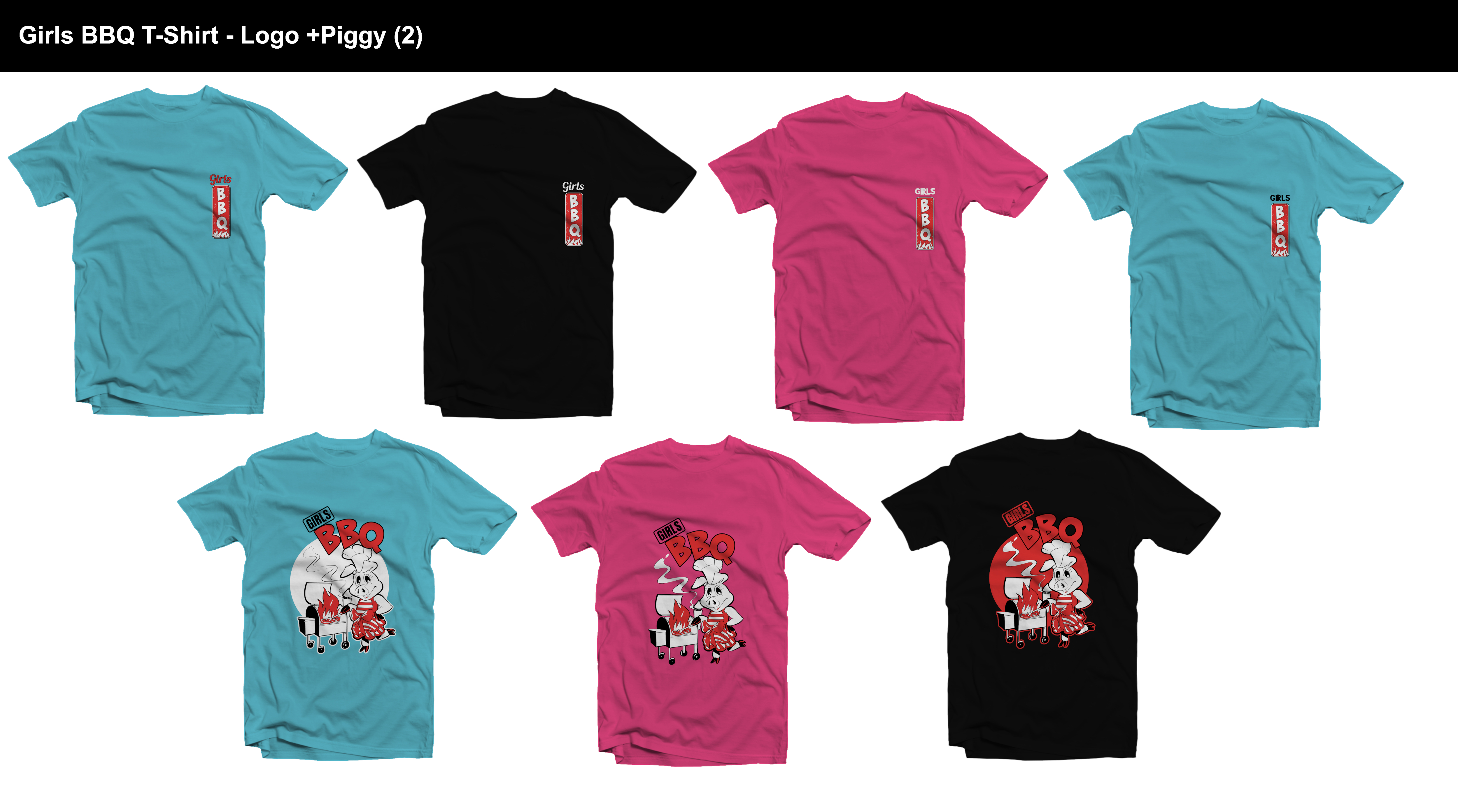 T-shirt Design by Tomi Ax for GirlsBBQ | Design #24974472