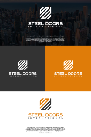 Steel Doors International | Logo Design by laba tiada henti