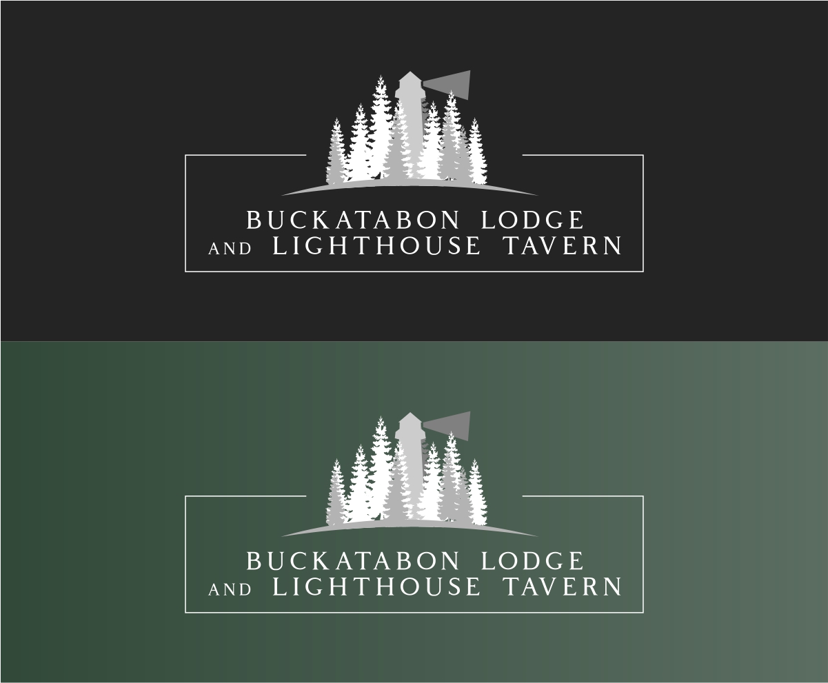 Logo Design by vta for Buckatabon Lodge and Lighthouse Inn | Design #24963357