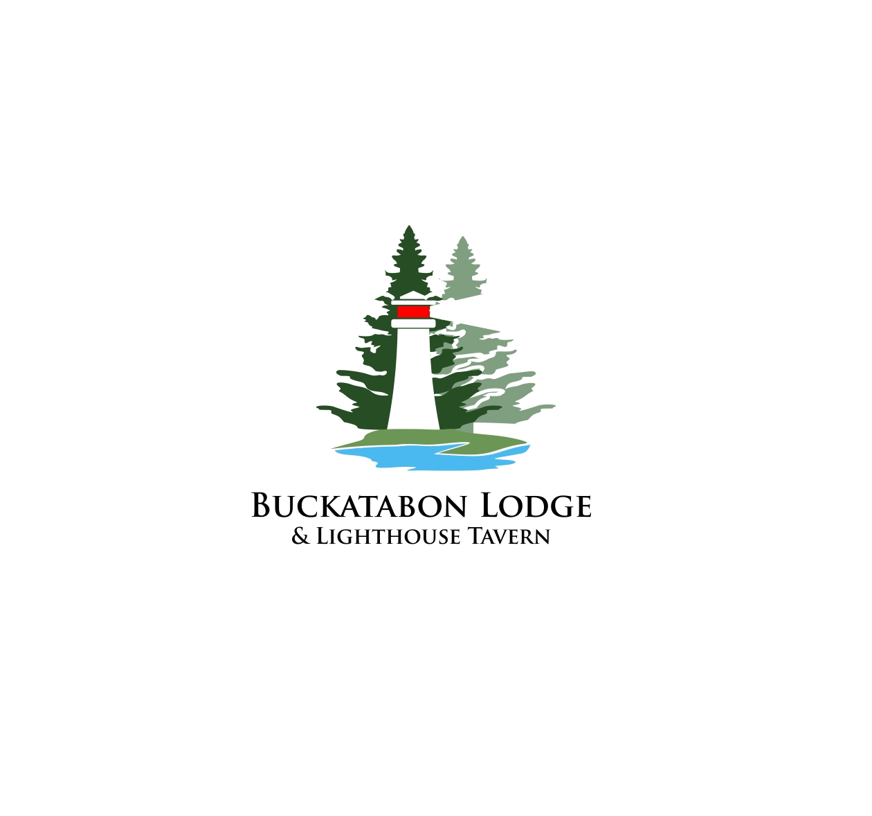 Logo Design by Mstudios-Chris for Buckatabon Lodge and Lighthouse Inn | Design #24961621