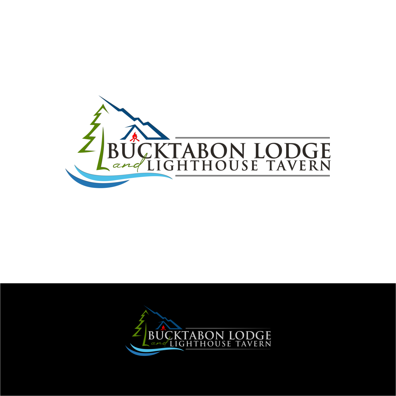 Design de Logo par Arham Hidayat pour Buckatabon Lodge and Lighthouse Inn | Design #24989638
