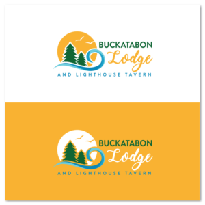 Logo Design by Sujit Banerjee for Buckatabon Lodge and Lighthouse Inn | Design: #24972271