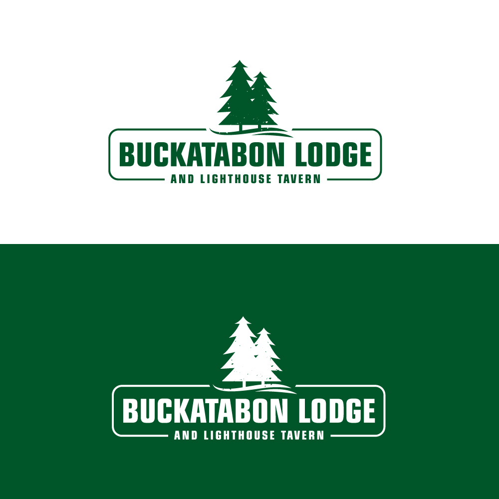 Logo-Design von Sujit Banerjee für Buckatabon Lodge and Lighthouse Inn | Design #24972272