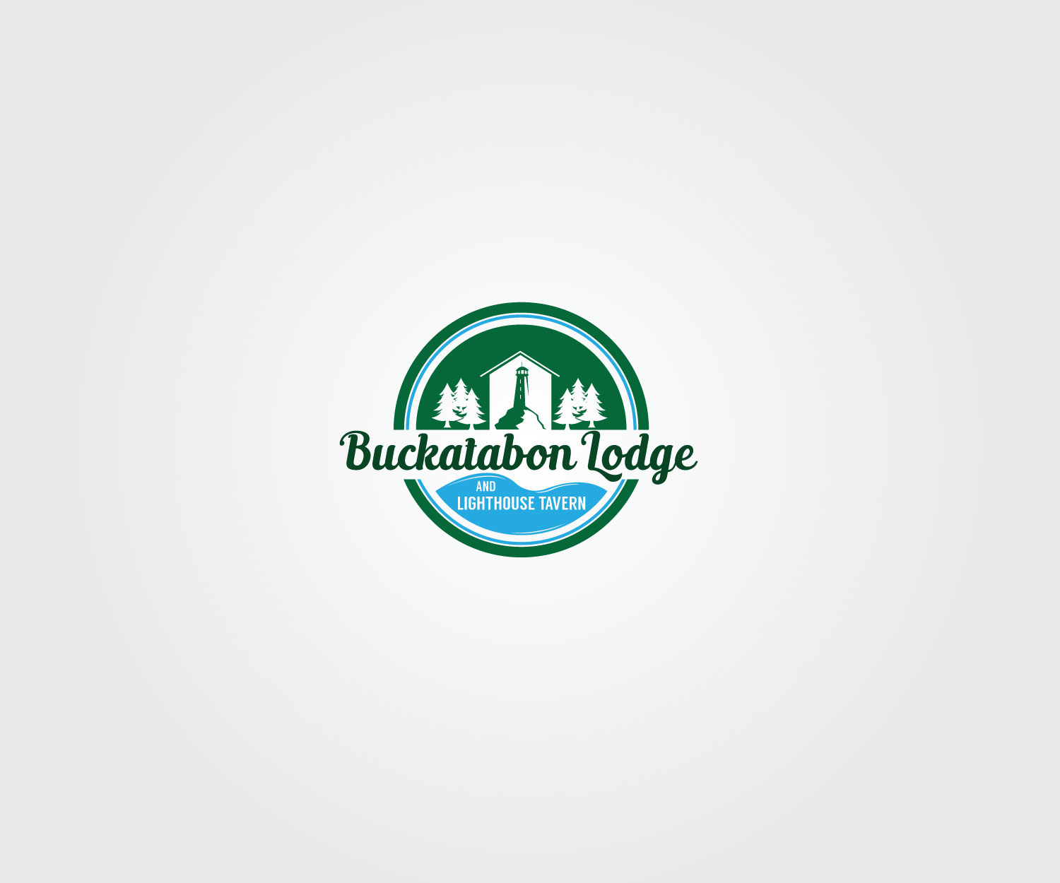 Logo-Design von Aeidan für Buckatabon Lodge and Lighthouse Inn | Design #24962977