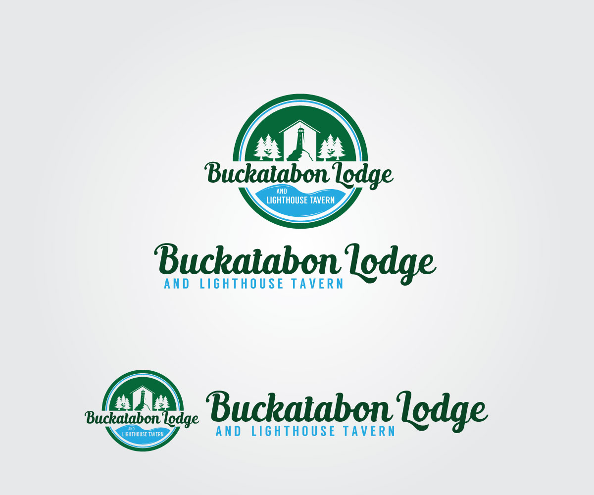 Logo Design by Aeidan for Buckatabon Lodge and Lighthouse Inn | Design #24962978