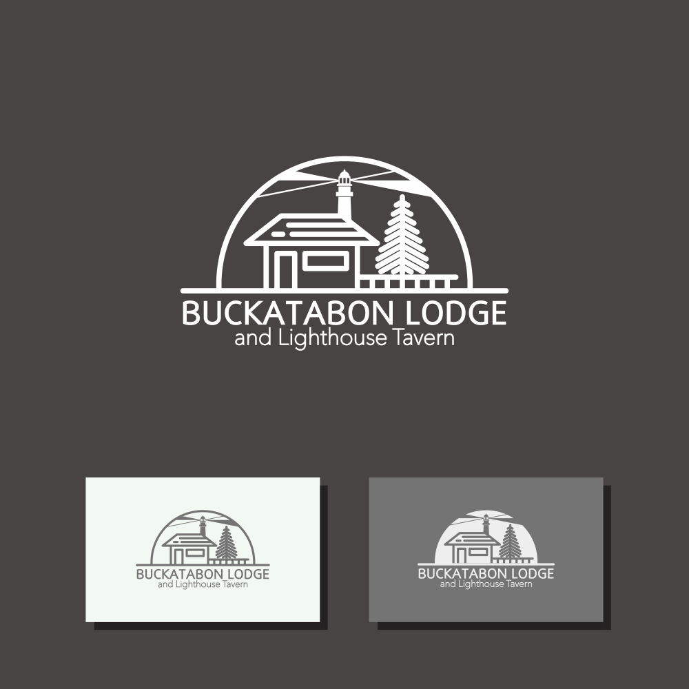 Logo Design by Saef Saef for Buckatabon Lodge and Lighthouse Inn | Design #24967594