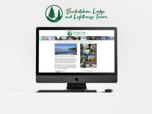 Logo Design by aquabomb26 for Buckatabon Lodge and Lighthouse Inn | Design #24963464