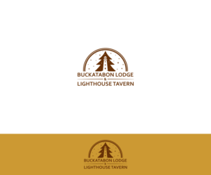 Buckatabon Lodge and Lighthouse Tavern | Logo Design by k.a.n