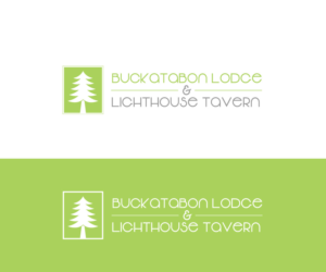 Logo Design by CreativeFeather for Buckatabon Lodge and Lighthouse Inn | Design: #24963488