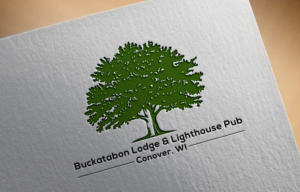 Buckatabon Lodge and Lighthouse Tavern | Logo Design by Potatow