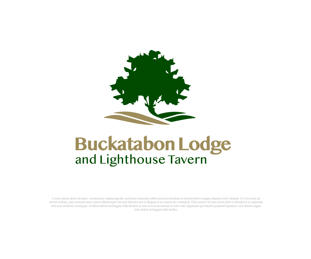 Logo Design by Ng V Duc for Buckatabon Lodge and Lighthouse Inn | Design #25017291