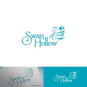 Swan Hollow | Logo Design by Grapi