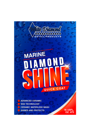 White Diamond Marine Labels | Diseño Gráfico por Benson M.