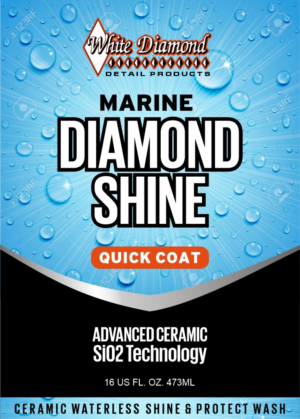 White Diamond Marine Labels | Grafik-Design von DesignART