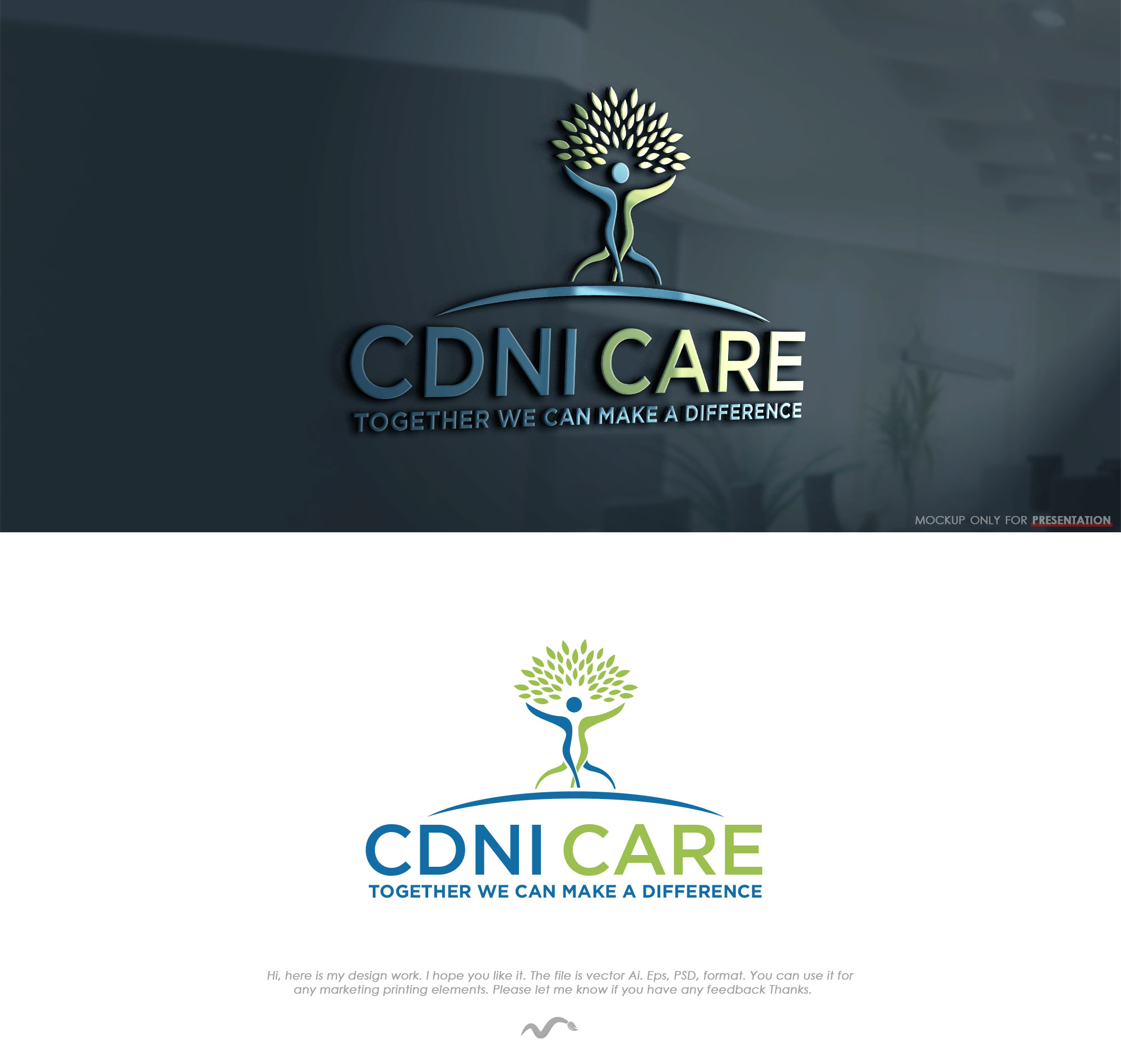 Logo Design by Mono.co for CDNI CARE PTY LTD | Design #24967556