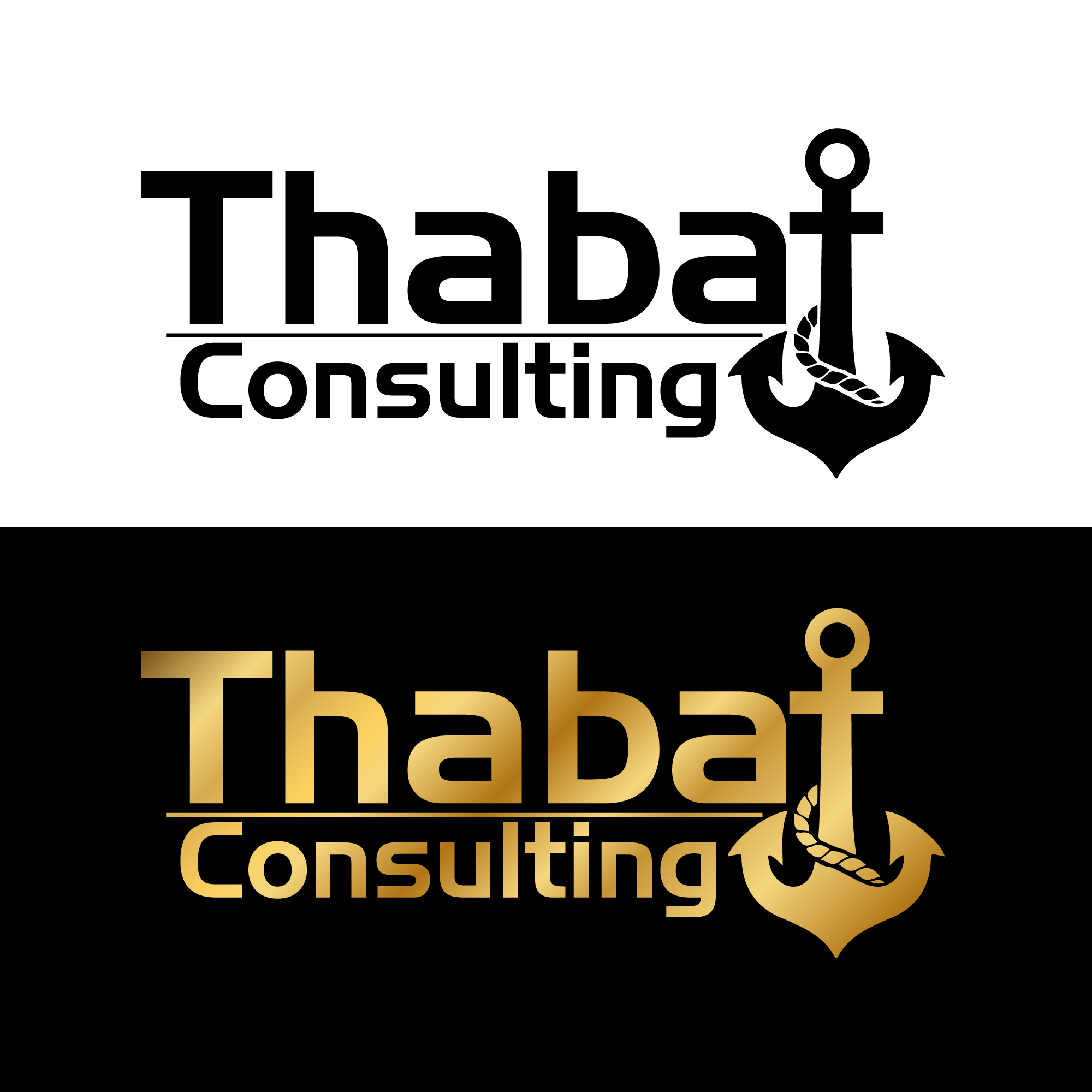 Logo-Design von EnriqueF für THABAT Consultancy | Design #24985758