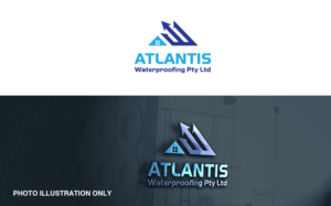 Atlantis Waterproofing Pty Ltd | Logo Design by MT