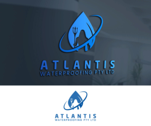 Atlantis Waterproofing Pty Ltd | Diseño de Logo por GoodTimes$$$