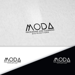 Moda Packaging and Cleaning Distributions | Logo Design by ClearDesign
