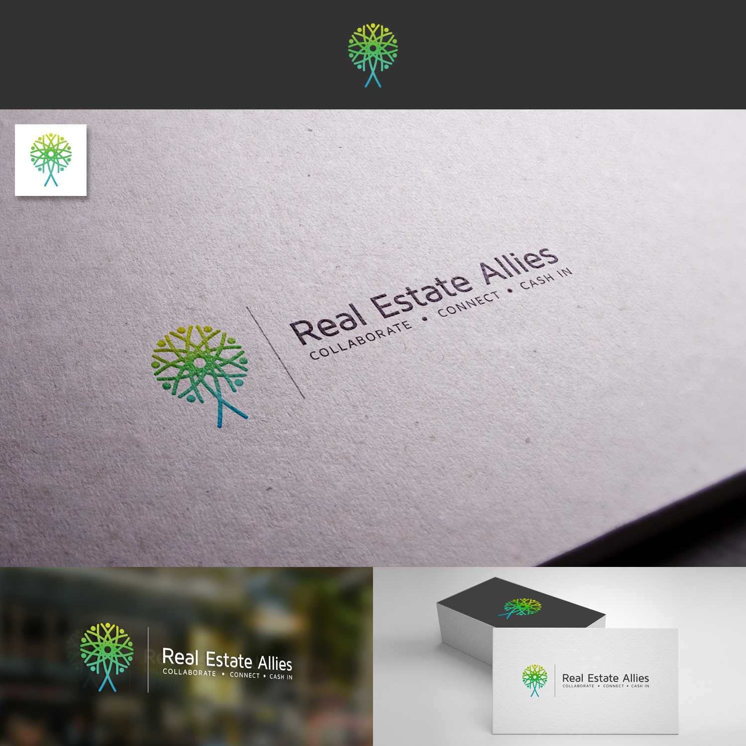 Logo Design by Paperfox Designs for RED EMPRESARIO | Design #24961566