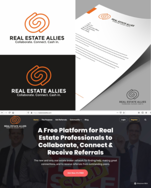 Logo Design by Regh Element for RED EMPRESARIO | Design: #25007649