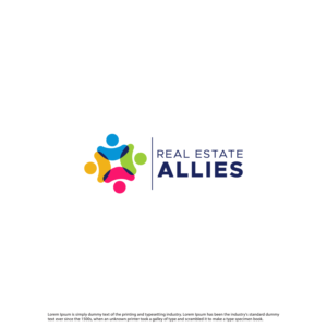 Logo Name:  Real Estate Allies       Slogan: Brokers helping brokers Level Up. | Logo Design by Potatow