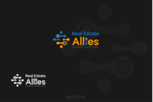 Logo Name:  Real Estate Allies       Slogan: Brokers helping brokers Level Up. | Logo Design by InkThink by Scaurus