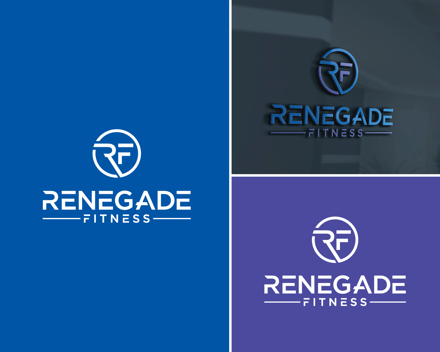 Logo Design by Atec for Renegade Fitness | Design #24970988