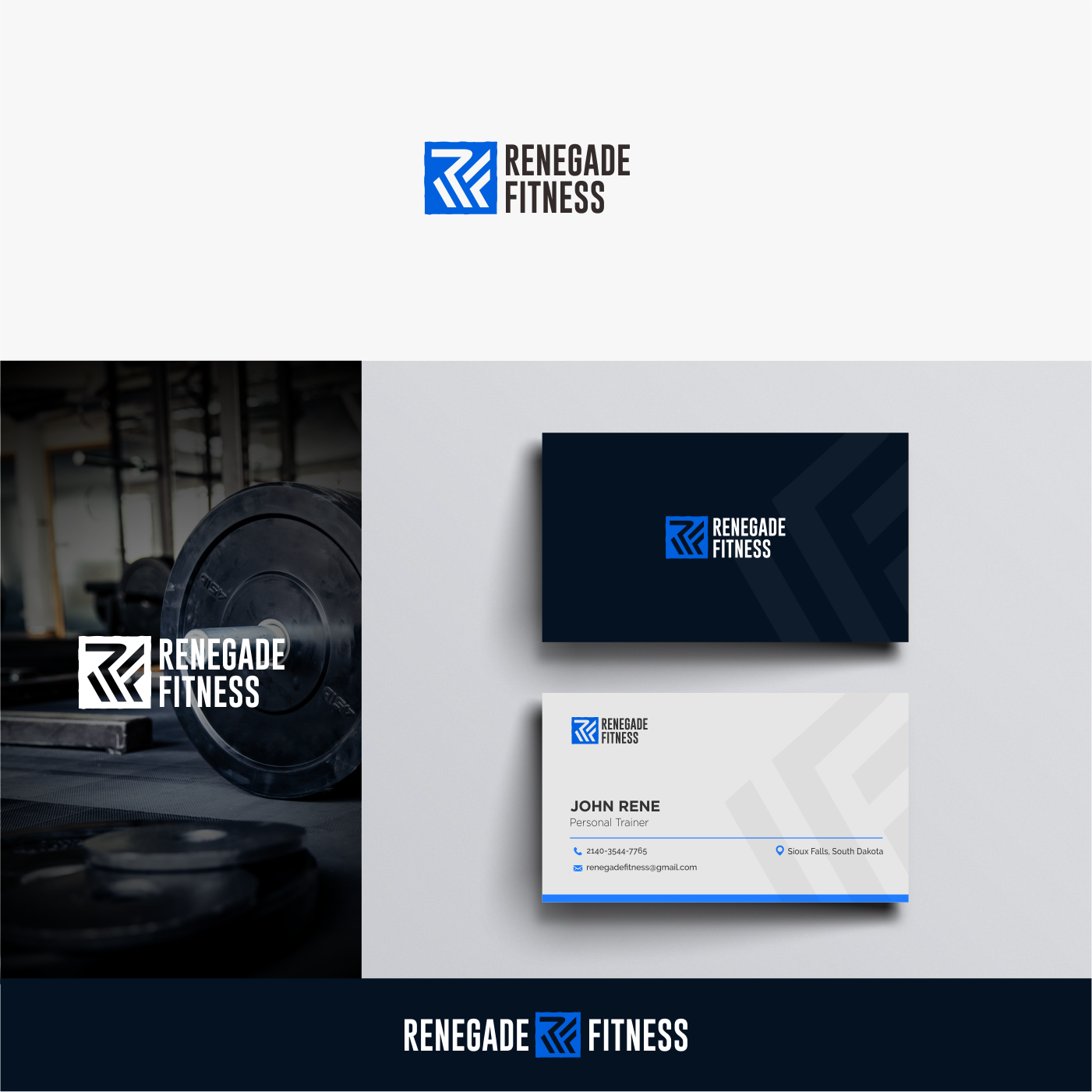 Logo Design by Gree™ for Renegade Fitness | Design #24964695