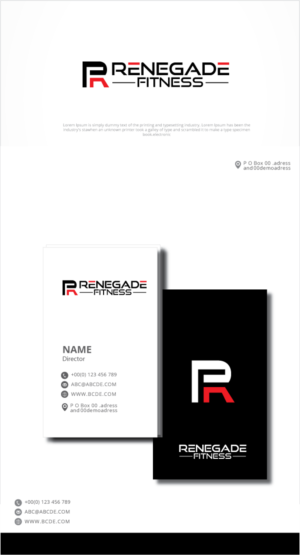 Logo Design by graphicevolution for Renegade Fitness | Design: #24964822