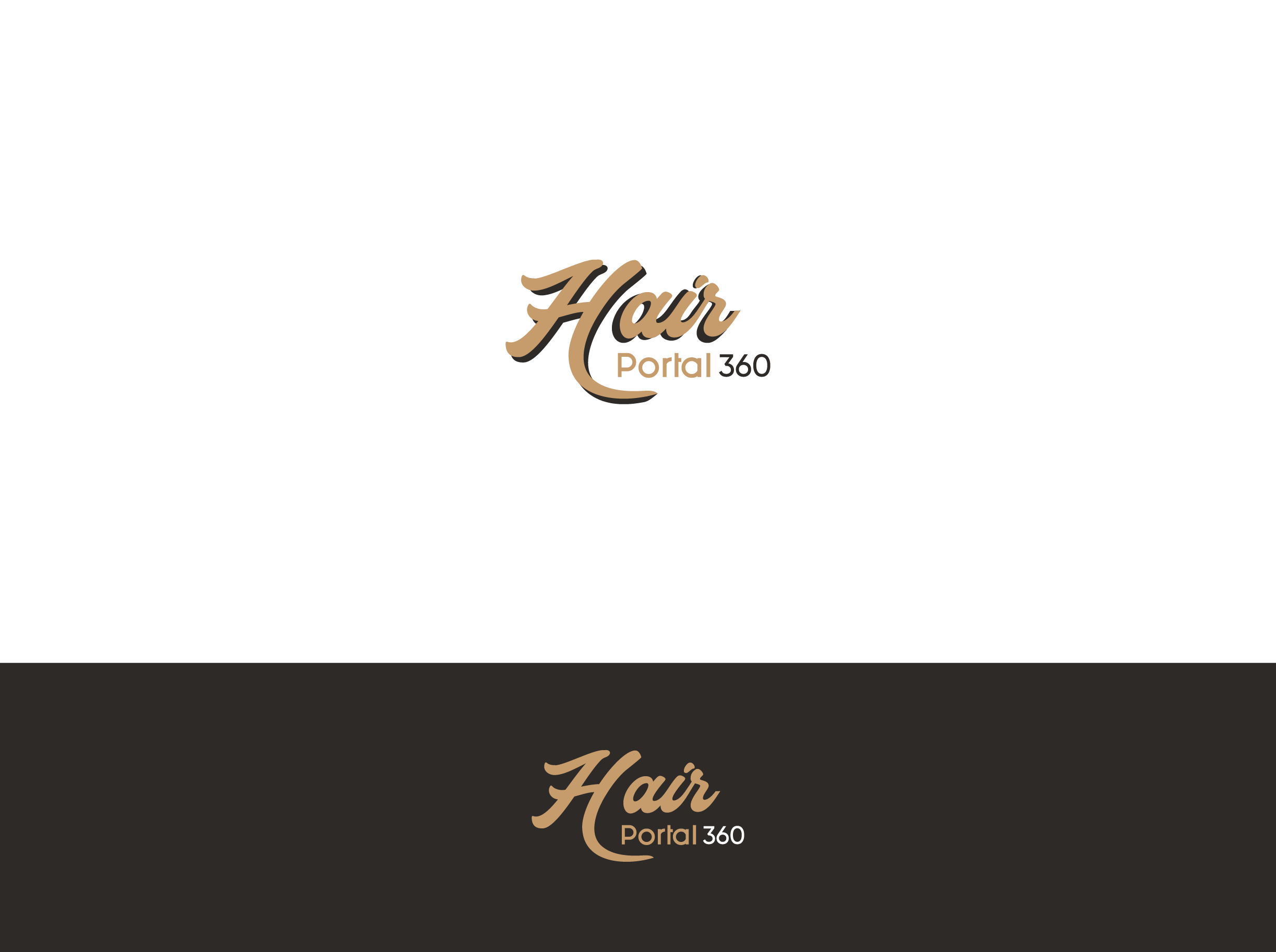 Design de Logo par Ezgi Kilavuz pour Hair portal 360 | Design #24964131